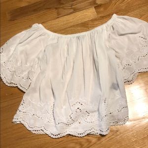 Ralph Lauren Off-Shoulder Top